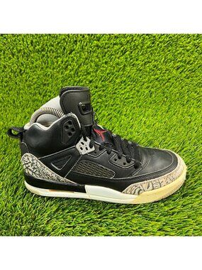 Nike Air Jordan Spizike Boys Size 6Y Black White Athletic Shoes Sneakers